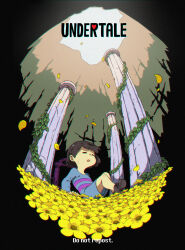 frisk (undertale) from undertale by kamezaemon