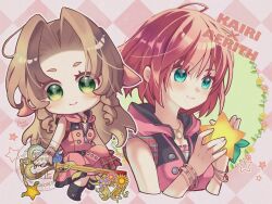 aerith gainsborough from final fantasy by arestear0701