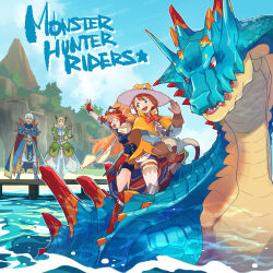 lagiacrus from monster hunter (series) by fuse ryuuta