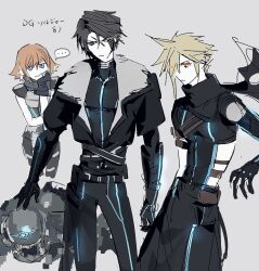 cloud strife from dirge of cerberus final fantasy vii