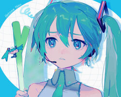hatsune miku from vocaloid