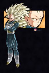 vegeta from dragon ball by beatlo (rodrigo38658978)