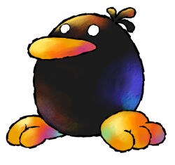 raphael the raven from super mario bros. by nakagawa yasuhisa