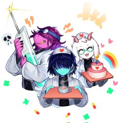kris (dark world) (deltarune) from deltarune by mary felizola