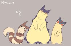 furret from pokemon by mamebato