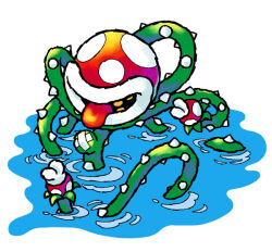naval piranha from super mario bros. by nakagawa yasuhisa
