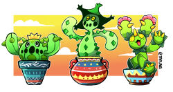 cacnea from pokemon by taplaos