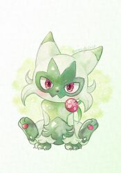 floragato from pokemon