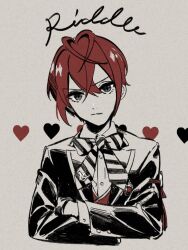 riddle rosehearts from twisted wonderland