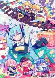 hatsune miku from vocaloid