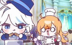 escoffier (genshin impact) from genshin impact by mikurumikurumi