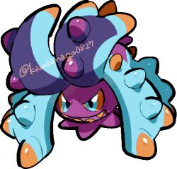 toxapex from pokemon by kawaanago