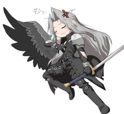 sephiroth from final fantasy by hattouissenbaka
