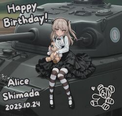 shimada arisu from girls und panzer