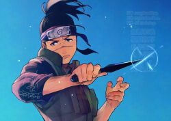 umino iruka from naruto (series)