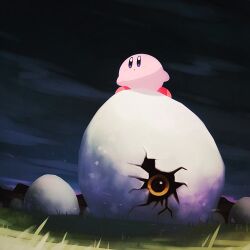 kirby from dark cloud by suyasuyabi