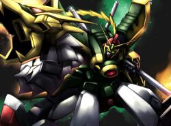 dragon gundam from gundam by haganef