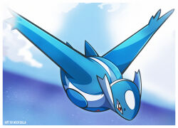 latios from pokemon by woofzilla