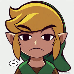 link from the legend of zelda by woofzilla