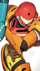 samus aran from metroid by hata4564