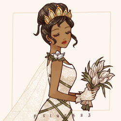 tiana (the princess and the frog) from disney