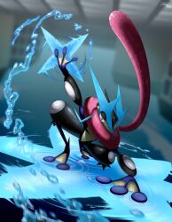 greninja from pokemon