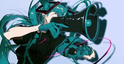 hatsune miku from vocaloid
