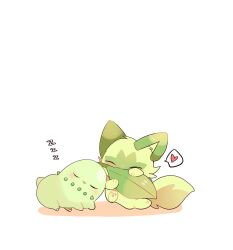 chikorita from pokemon by yupo 0322
