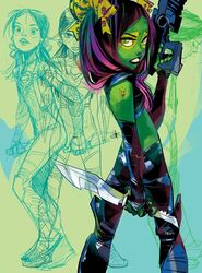 gamora from guardians of the galaxy