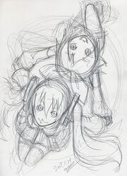 hatsune miku from vocaloid by maon