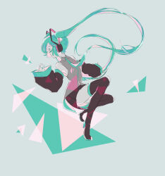 hatsune miku from vocaloid