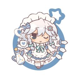 izayoi sakuya from touhou by silverrain