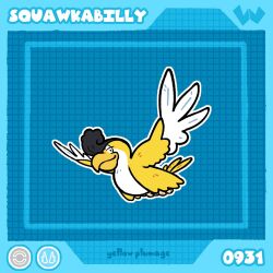squawkabilly from pokemon
