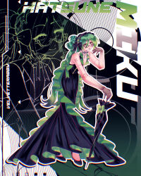 hatsune miku from vocaloid by velvetterabby