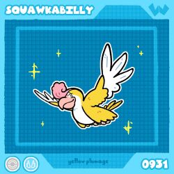 squawkabilly from pokemon
