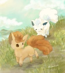 alolan vulpix from pokemon