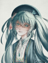 hatsune miku from vocaloid