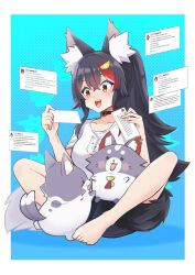 miofa (ookami mio) from hololive