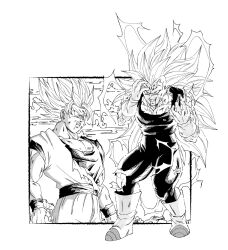 majin vegeta from dragon ball