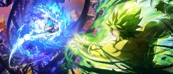 broly (dragon ball super) from dragon ball by bakarott