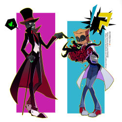 black hat (villainous) from villainous by emase (foxmoon)