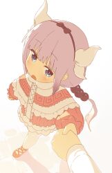 kanna kamui from kobayashi-san chi no maidragon
