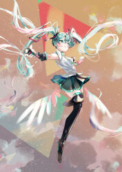 hatsune miku from vocaloid