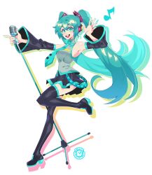 hatsune miku from vocaloid