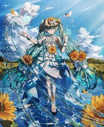 hatsune miku from magical mirai (vocaloid)