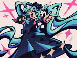 hatsune miku from vocaloid