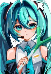 hatsune miku from vocaloid