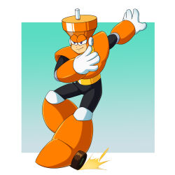 mega man (classic) fan art