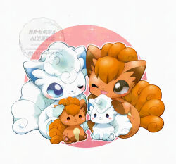 alolan vulpix from pokemon by tsukasa pika