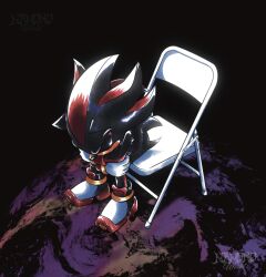 shadow the hedgehog from neon genesis evangelion